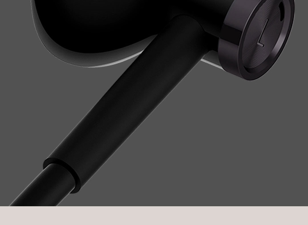 Xiaomi Type-C Earphone Dynamic Driver+Ceramics Driver In-ear Wired Earbuds with Mic- Black