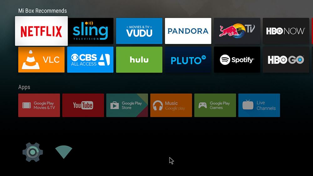 [HK Stock][Official International Version] XIAOMI 4K Mi Box H.265 Android TV 6.0 Set-top Box VP9 HDR Video Support Dolby DTS  Certified Voice Remote Control