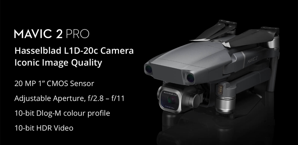 DJI Mavic 2 Zoom 3-Axis Gimbal Camera 1/2.3" CMOS Sensor 2x Optical Zoom 48MP Super Resolution Photo Foldable RC Drone