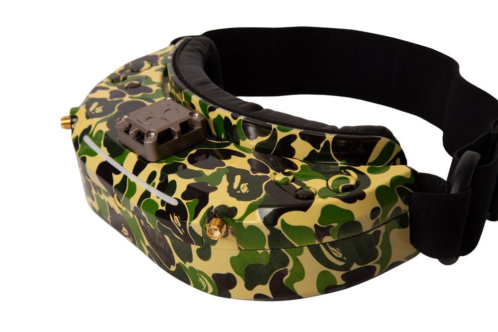Skyzone SKY03O OLED Display 1024 X 768 5.8G 48CH Diversity FPV Video Goggles With FAN HDMI Head Tracking - Camouflage