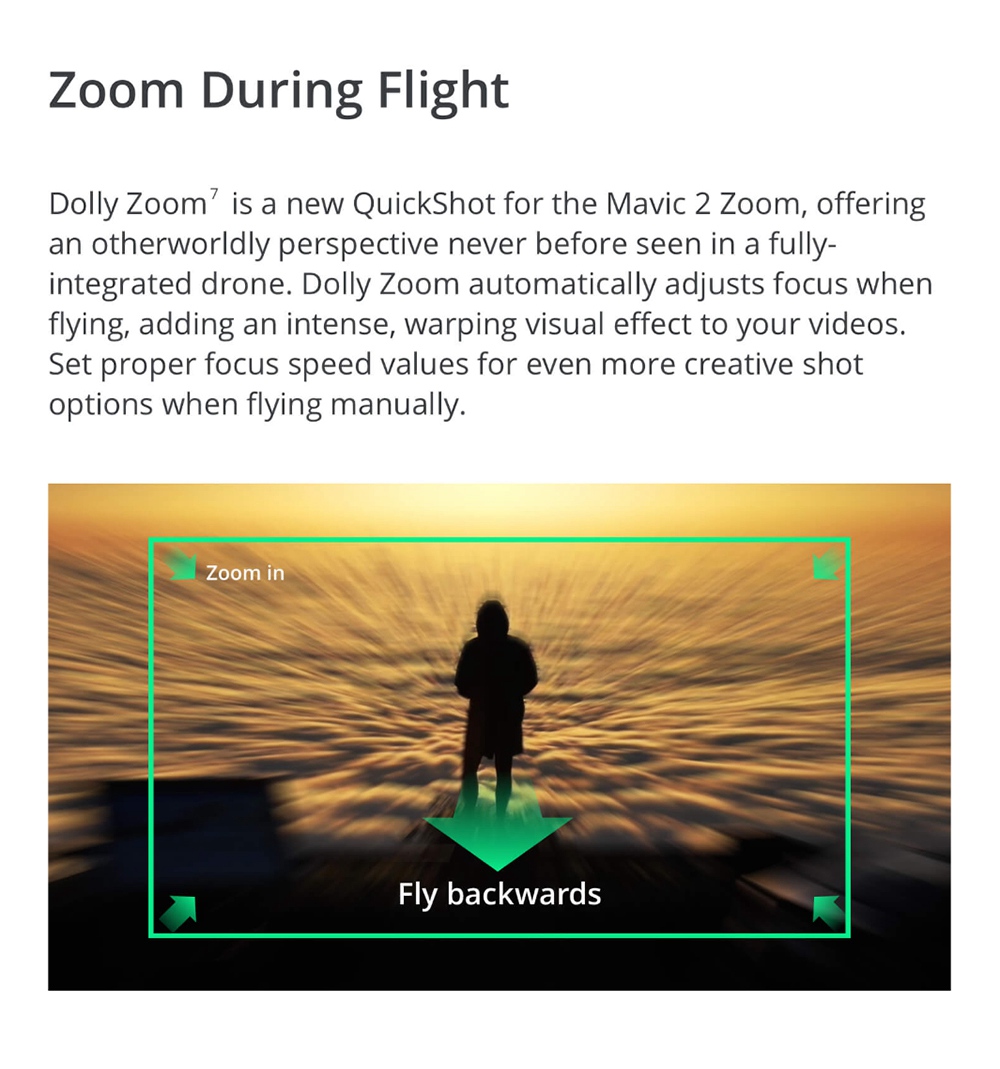 DJI Mavic 2 Zoom 3-Axis Gimbal Camera 1/2.3" CMOS Sensor 2x Optical Zoom 48MP Super Resolution Photo Foldable RC Drone