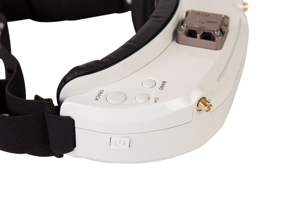 Skyzone SKY03O OLED Display 1024 X 768 5.8G 48CH Diversity FPV Video Goggles With FAN HDMI Head Tracking - White