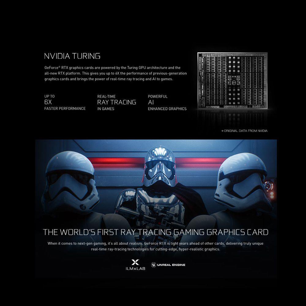 Colorful iGame GeForce RTX 2080 Ti Advanced OC Graphic Card GDDR6 1635MHz 3*DP+1*HDMI+1*USB Type-C 3Fan 11GB - Black