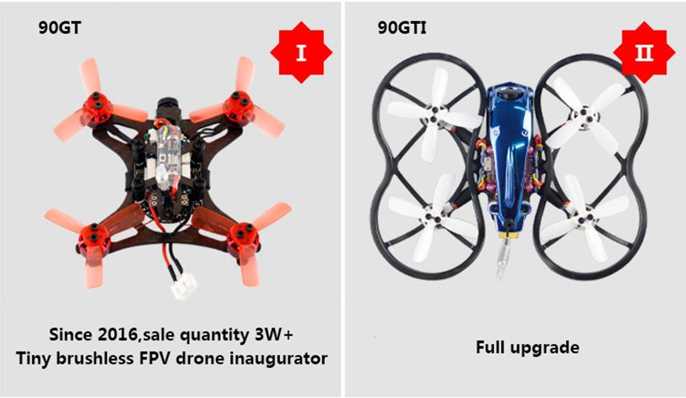 LDARC 90GTI FPV 98mm 3S FPV Racing Drone With F411 OSD 20A 5.8G 48CH 200mW VTX C1200 1200TVL Camera PNP