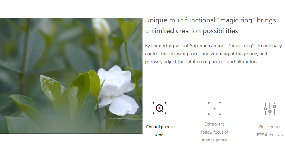 Feiyu Tech SPG2 3-Axis Anti-splash Brushless Handheld Gimbal Stabilizer with OLED Display for Smartphone