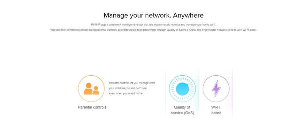 Original Xiaomi Mi WiFi Router 3C 2.4GHz 802.11n 300Mbps 64MB ROM 4 Antennas Smart WiFi Repeater APP Control Support iOS Android - White