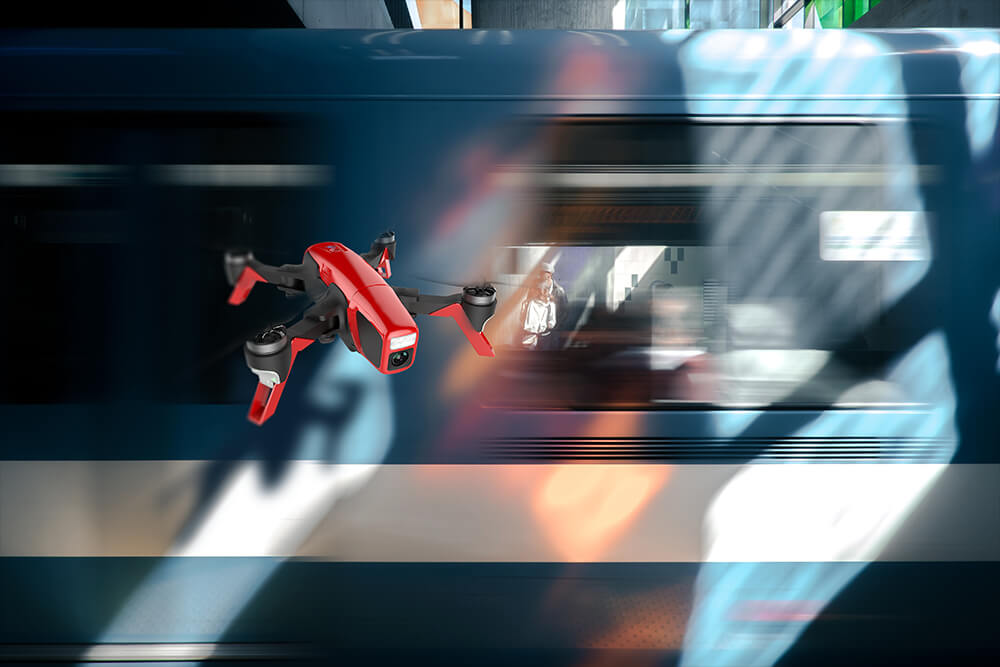 Smart Drone SMD Red Arrow Racing 5.8G FPV 720P Camera 2.4G 8CH RC Quadcopter RTF