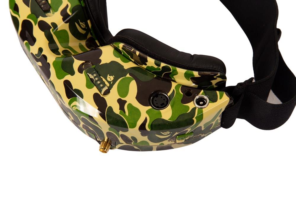 Skyzone SKY03O OLED Display 1024 X 768 5.8G 48CH Diversity FPV Video Goggles With FAN HDMI Head Tracking - Camouflage