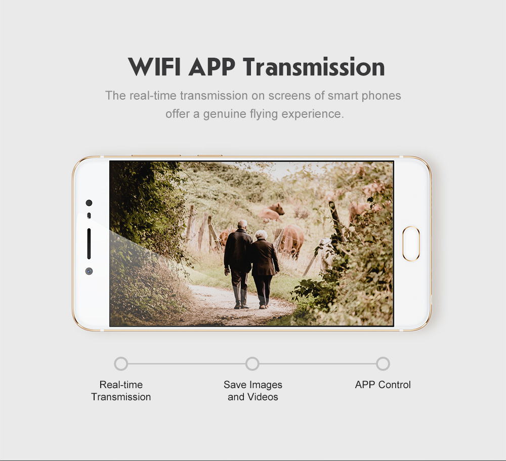 JJRC H53W Shadow WIFI FPV Foldable Drone with 480P Camera Altitude Hold Mode RC Quadcopter BNF - Black