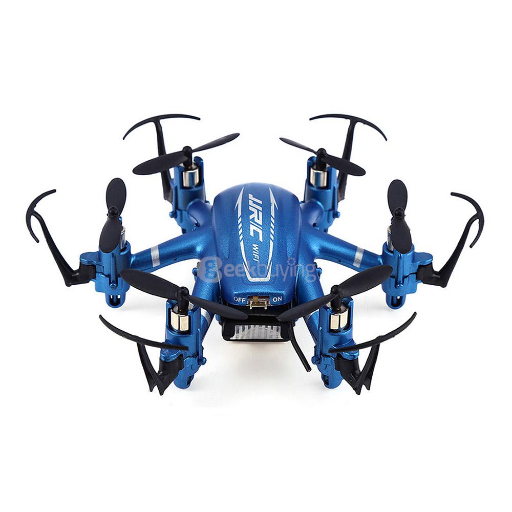 JJRC H20W WIFI FPV 2.0MP 720P HD Camera 3D Flip CF Mode 2.4G 6Axis Hexacopter VR Goggles Compatible with LED Light RTF - Blue