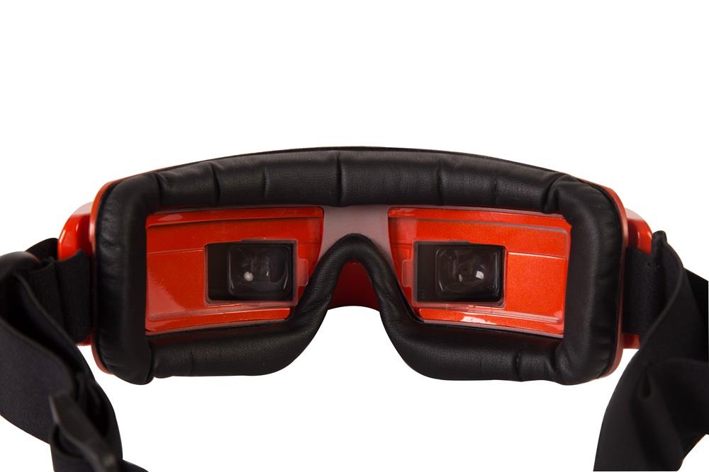 Skyzone SKY03O OLED Display 1024 X 768 5.8G 48CH Diversity FPV Video Goggles With FAN HDMI Head Tracking - Metallic Orange