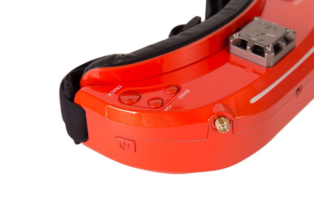 Skyzone SKY03O OLED Display 1024 X 768 5.8G 48CH Diversity FPV Video Goggles With FAN HDMI Head Tracking - Metallic Orange