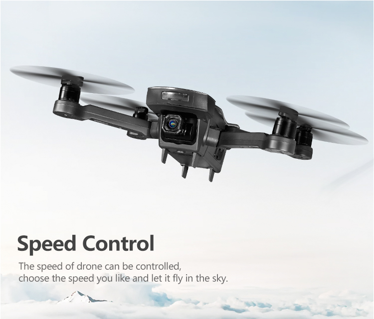 AOSENMA CG033 5G 1080P FHD WIFI FPV Self-stable One-Axis Gimbal Foldable Brushless RC Quadcopter with GPS Follow Me Mode RTF - Black