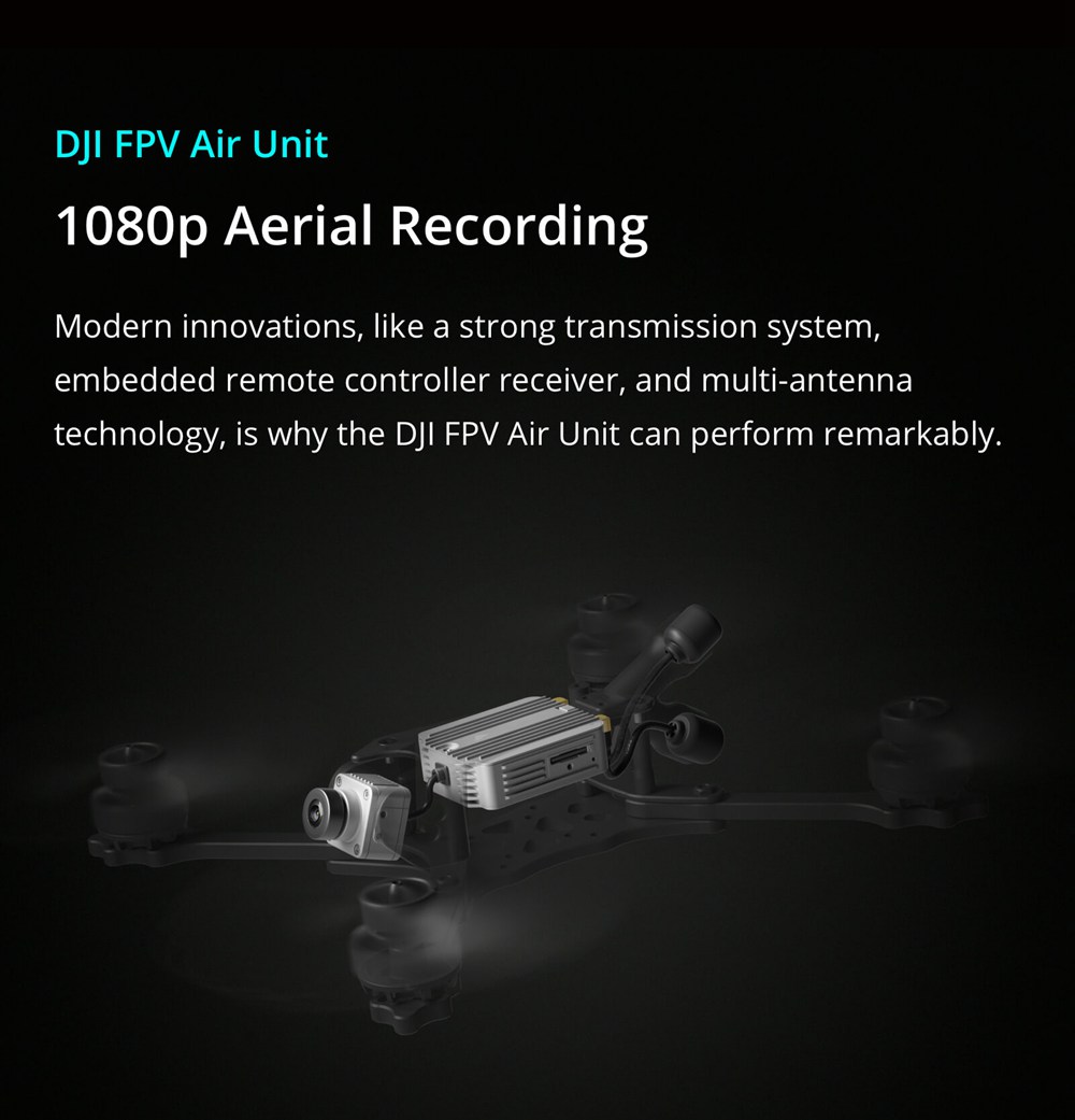 DJI Digital FPV System 720P@120fps FPV Video Goggles 5.8G 8CH Transmitter Air Unit HD 1080P@60fps Cam For Racing Drone