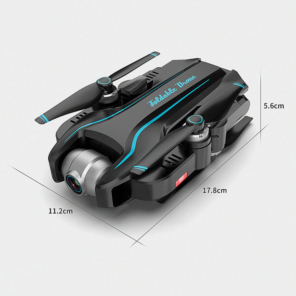 S17 4K 5G WIFI Foldable RC Quadcopter With Dual Camera Switchable Optical Flow Positioning RTF - Bag Version