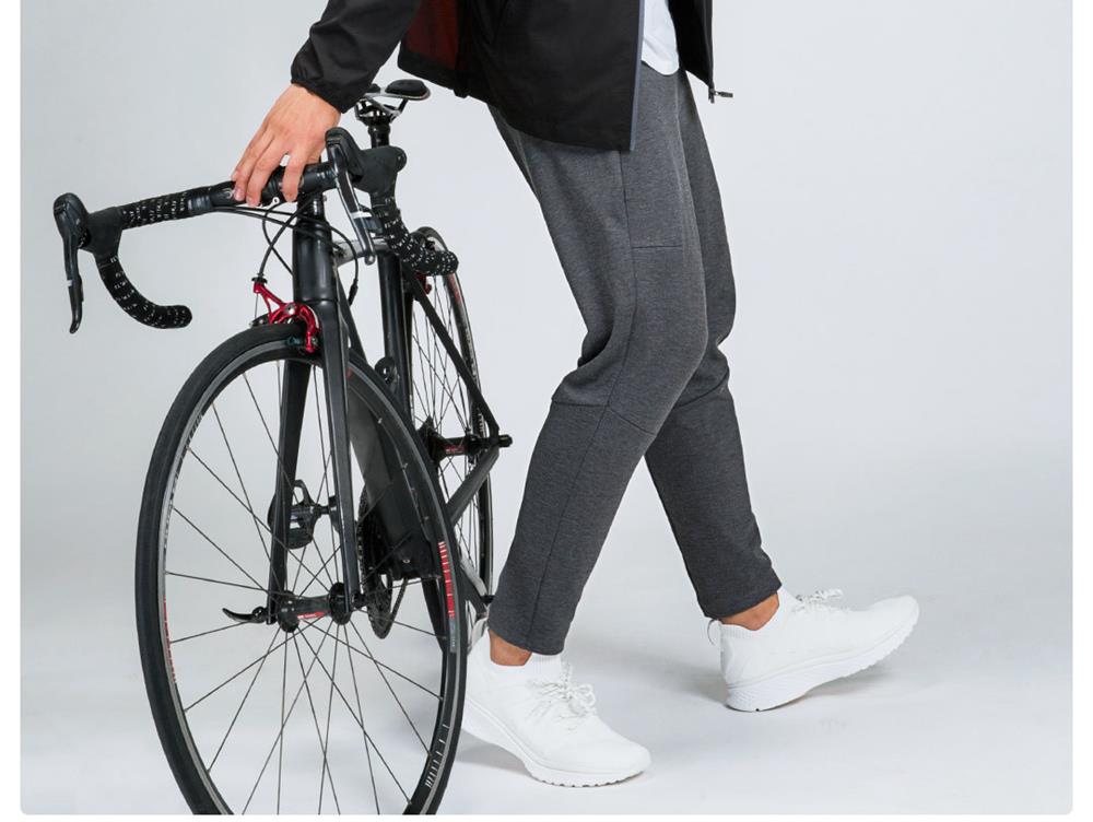 Xiaomi Men Backpack Jacket Water-resistant Sport Coat Size M -Khaki Gray