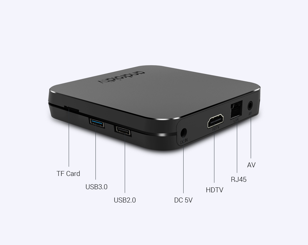 MECOOL KM9 Amlogic S905X2 Android 8.1 4GB DDR4 32GB eMMC 4K TV Box Dual Band WiFi Bluetooth LAN USB3.0 KODI 17.6