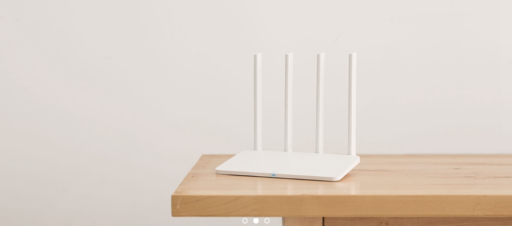 Original Xiaomi Mi WiFi Router 3C 2.4GHz 802.11n 300Mbps 64MB ROM 4 Antennas Smart WiFi Repeater APP Control Support iOS Android - White