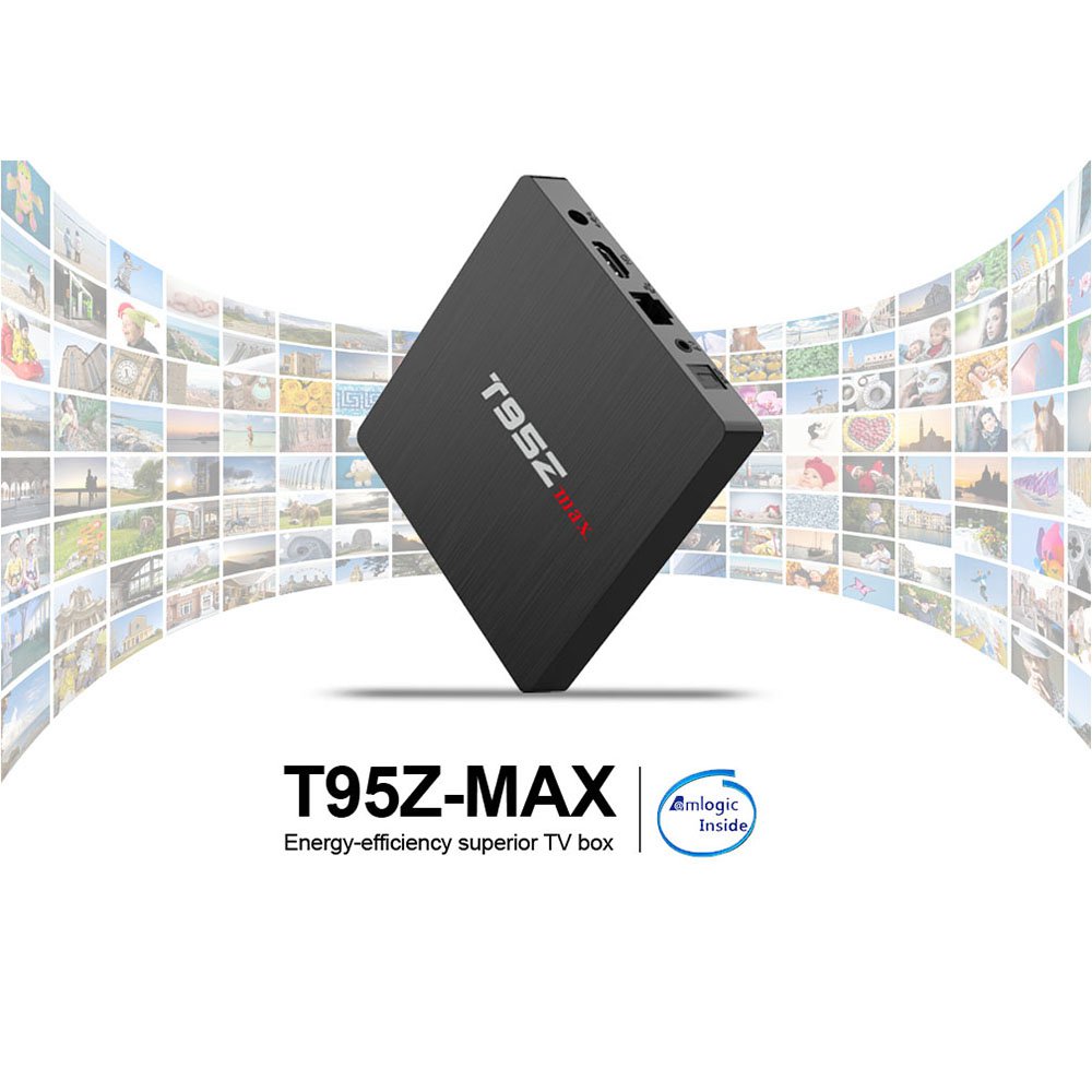 T95Z Max Amlogic S912 Android 7.1 3G/32G TV BOX 2.4G+5G Dual Band WIFI Gigabit LAN Bluetooth KODI LED Display