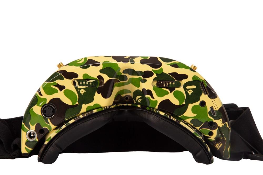 Skyzone SKY03O OLED Display 1024 X 768 5.8G 48CH Diversity FPV Video Goggles With FAN HDMI Head Tracking - Camouflage