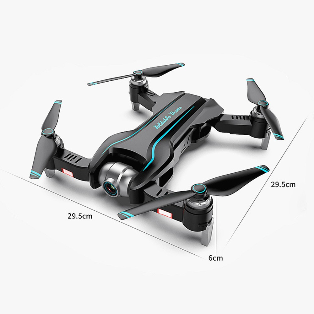 S17 4K 5G WIFI Foldable RC Quadcopter With Dual Camera Switchable Optical Flow Positioning RTF - Bag Version