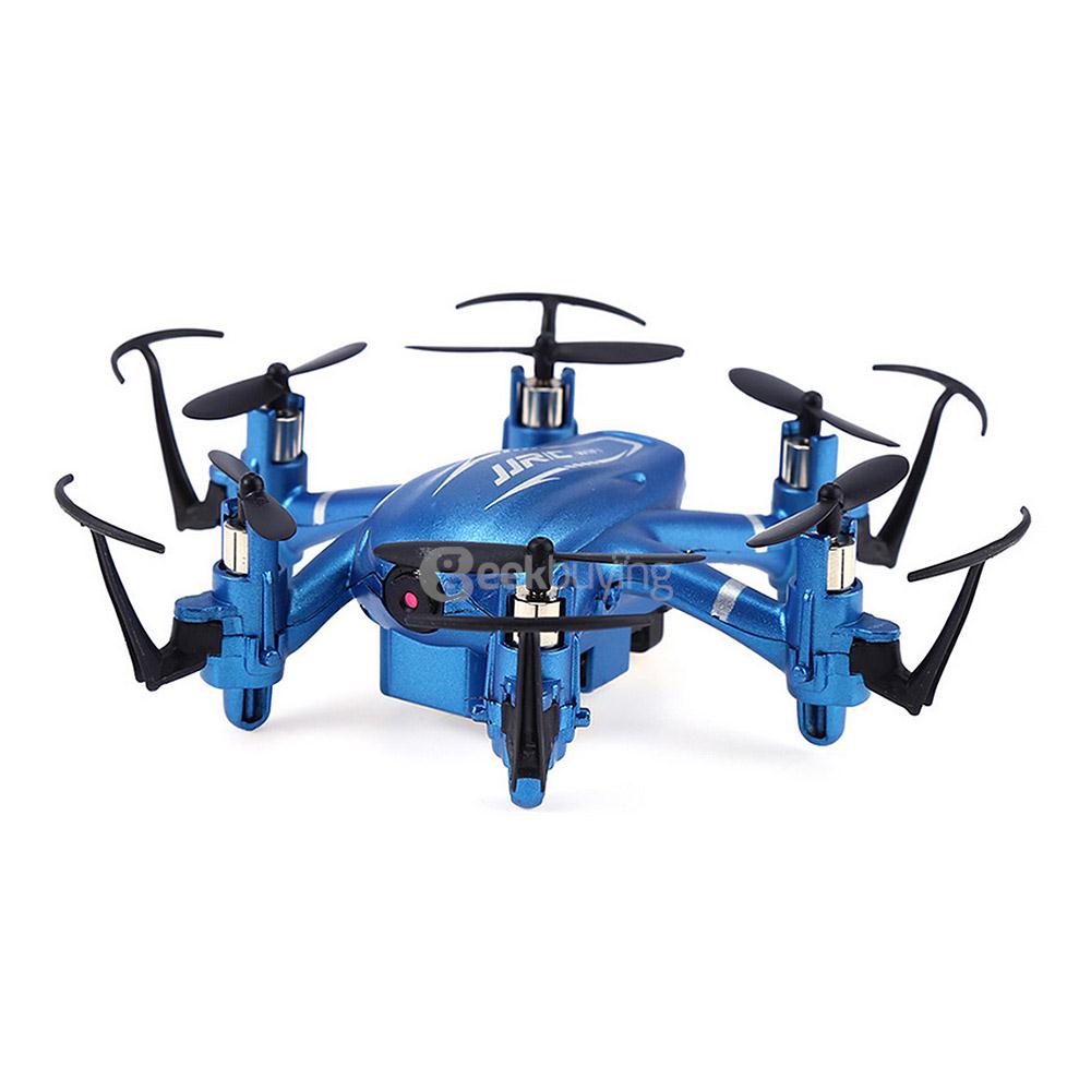 JJRC H20W WIFI FPV 2.0MP 720P HD Camera 3D Flip CF Mode 2.4G 6Axis Hexacopter VR Goggles Compatible with LED Light RTF - Blue