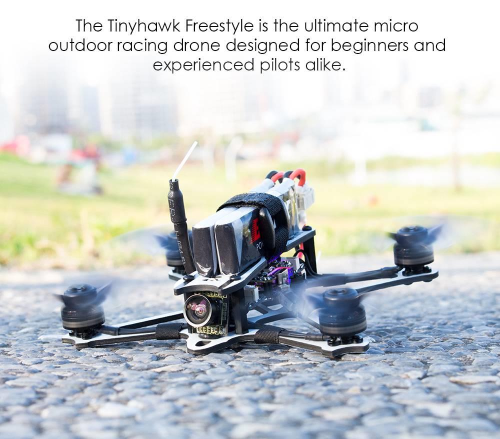Emax Tinyhawk Freestyle 115mm 2.5Inch FPV Racing Drone With w/F4 4IN1 5A 600TVL Camera 5.8G 37CH 25mW VTX BNF - EMAX Tiny Receiver