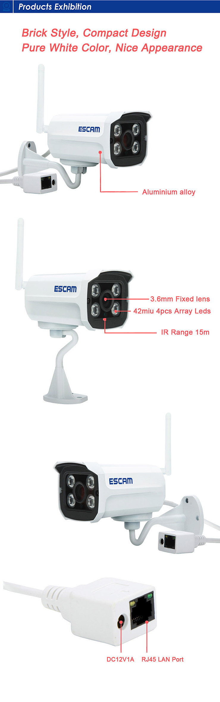 ESCAM QD300 1/4