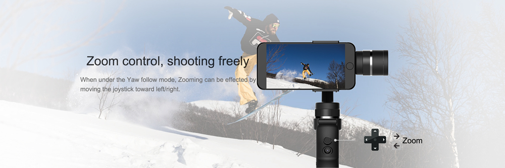 FUNSNAP Capture 3-Axis Handheld Gimbal Stabilizer for Phone