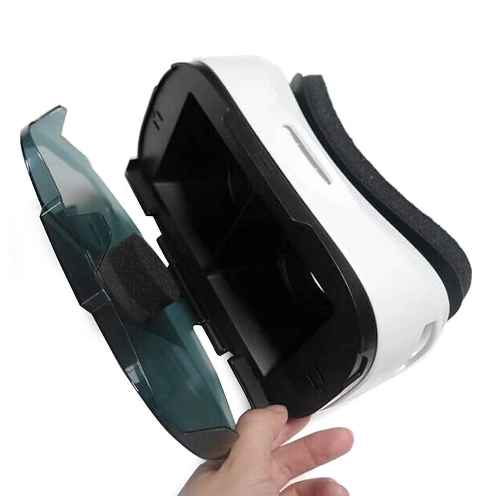 LeNest FiiT 102FOV IPD Focus Adjustable 3D Immersive VR Virtual Reality Headset Lightweight Ergonomic 3D Video Helmet for 4.0 to 6.5inch Smartphones