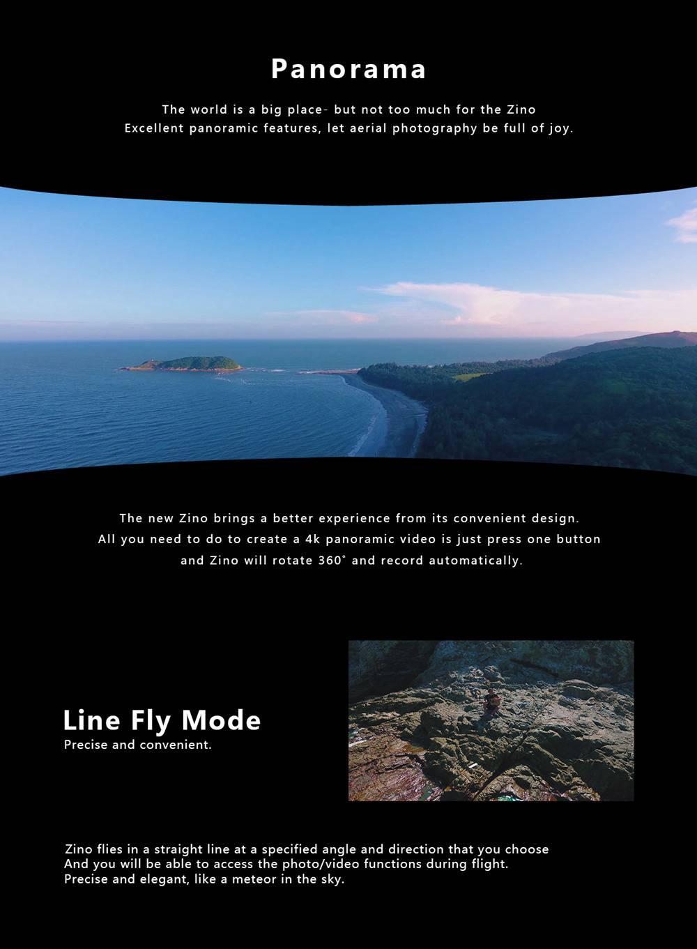 Hubsan H117S Zino 5G Wifi FPV 1KM GPS Foldable RC Drone With 4K 3-Axis Gimbal Camera Panorama Photography Line Fly Mode