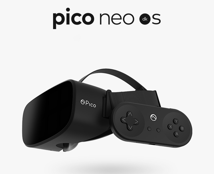Pico Neo DKS Standard Qualcomm Snapdragon 820 70Hz FOV96 Immersive 3D VR Virtual Reality All-in-one Headset - Black
