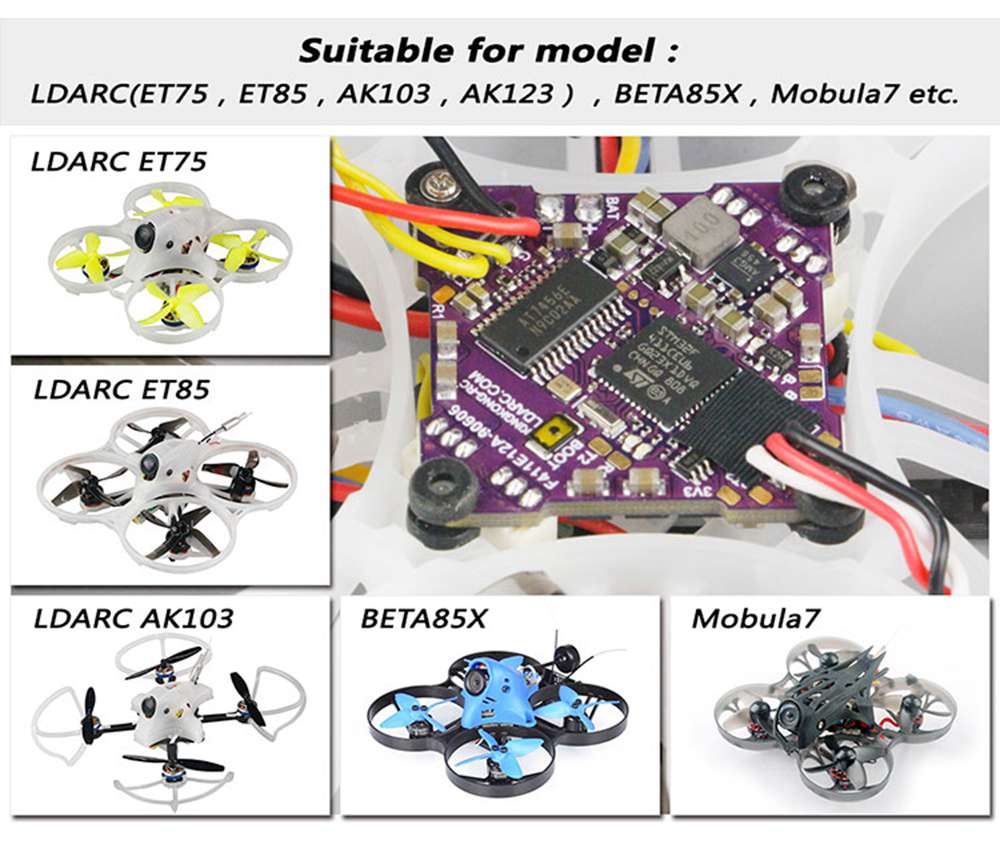 LDARC KKT-VTX200 Switchable FPV Transmitter For FPV Racing Drone