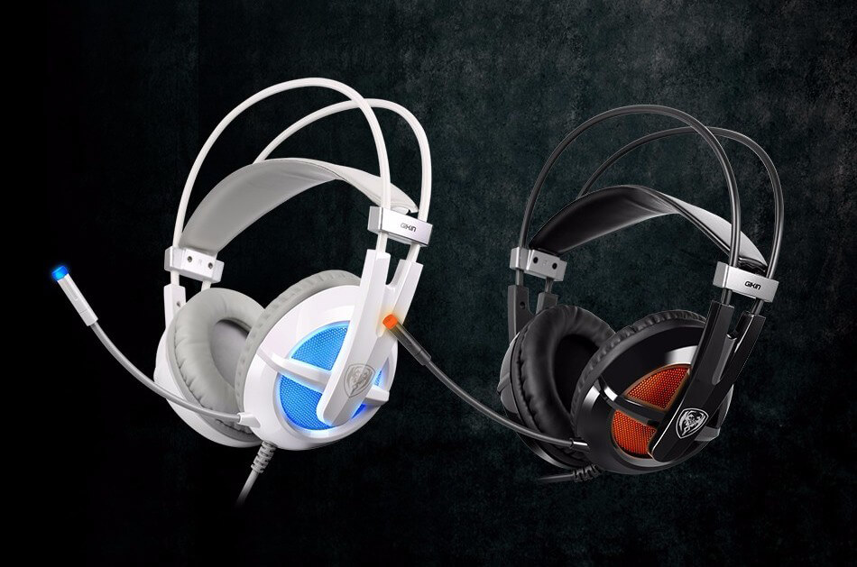 please connect the sades 7.1 sound effect gaming headset