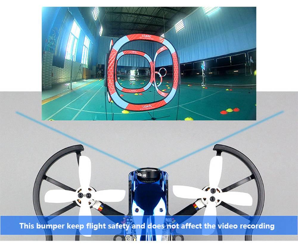 LDARC 90GTI FPV 98mm 3S FPV Racing Drone With F411 OSD 20A 5.8G 48CH 200mW VTX C1200 1200TVL Camera PNP