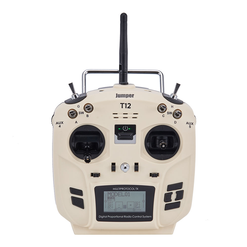 Jumper T12 2.4G 12 Channel OpenTX Transmitter Multi-protocol with Jumper JP4-in-1 Module 1.7 inch LCD - Mode 2