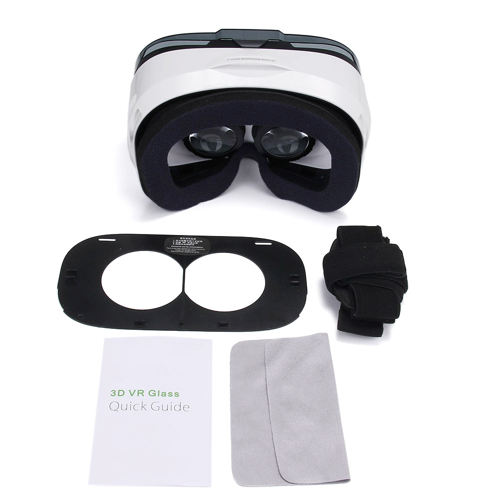 LeNest FiiT 102FOV IPD Focus Adjustable 3D Immersive VR Virtual Reality Headset Lightweight Ergonomic 3D Video Helmet for 4.0 to 6.5inch Smartphones