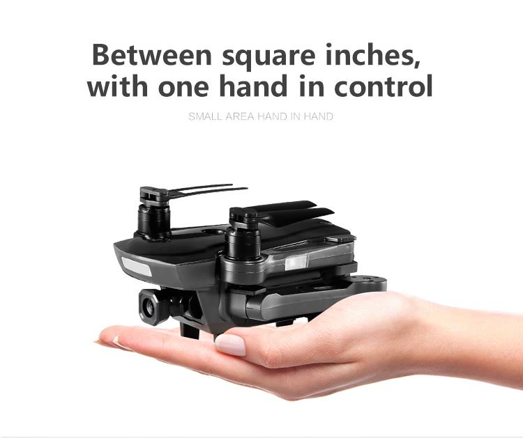 AOSENMA CG033 5G 1080P FHD WIFI FPV RC Drone Servo Gimbal Foldable Brushless with GPS Follow Me Mode RTF - Black