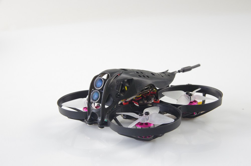 Geelang Hobby X-UFO 85X 4K 3-4S Cinewhoop FPV Racing Drone With Supra F4 OSD 12A Caddx Tarsier Cam DVR BNF - Compatible with Frsky Receiver