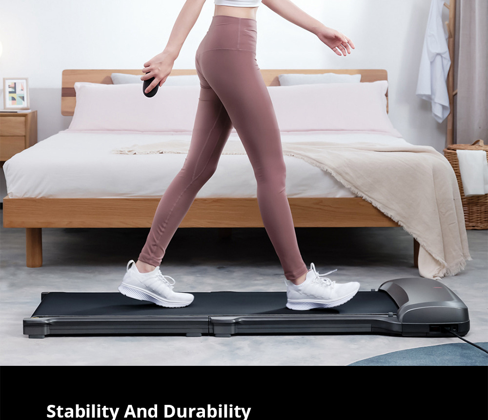 WalkingPad C1 Fitness Walking Machine Foldable Electric Gym Equipment App Control - Gray