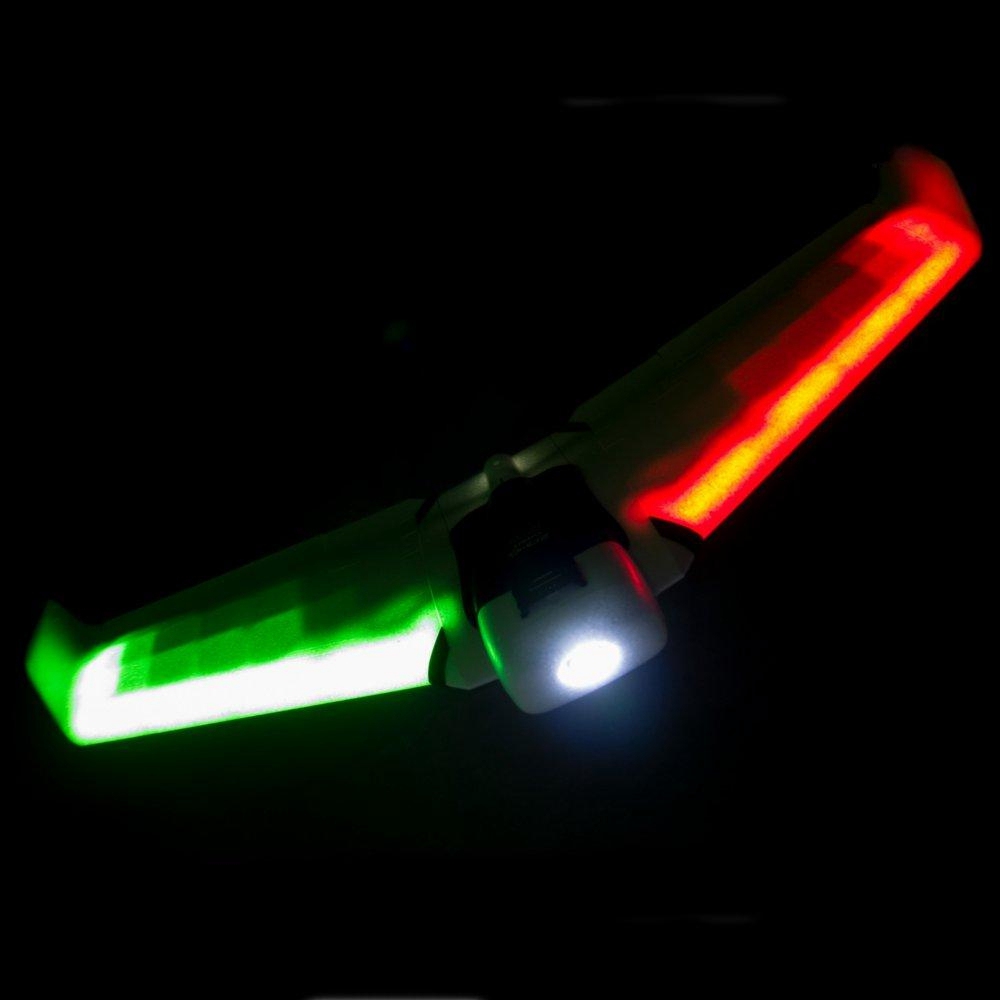 ZOHD Orbit Neon FPV Night Flying Wing 900mm Wingspan EPP Integrated LED Light Strip RC Airplane PNP