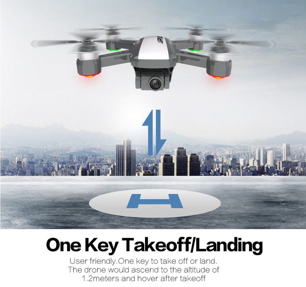 JJRC X9P 4K Version 5G WIFI 1KM FPV Dual GPS RC Drone With 2-Axis Gimbal 50X Digital Zoom Optical Flow Positioning RTF Version - Black