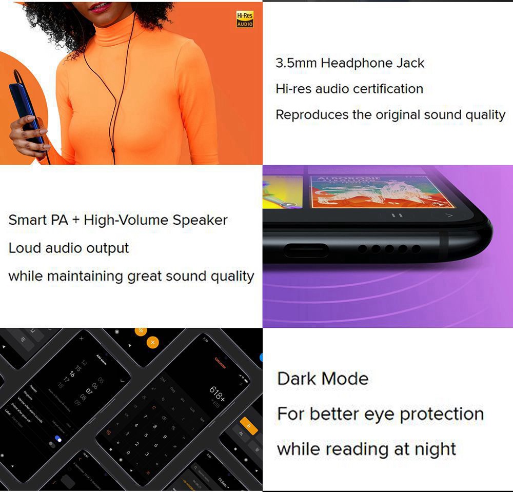 Xiaomi Mi 9 Lite 6.39 Inch 4G LTE Smartphone Snapdragon 710 6GB 128GB 48.0MP+8.0MP+2.0MP Triple Rear Cameras Fingerprint ID Dual SIM MIUI 10 Global Version - Blue