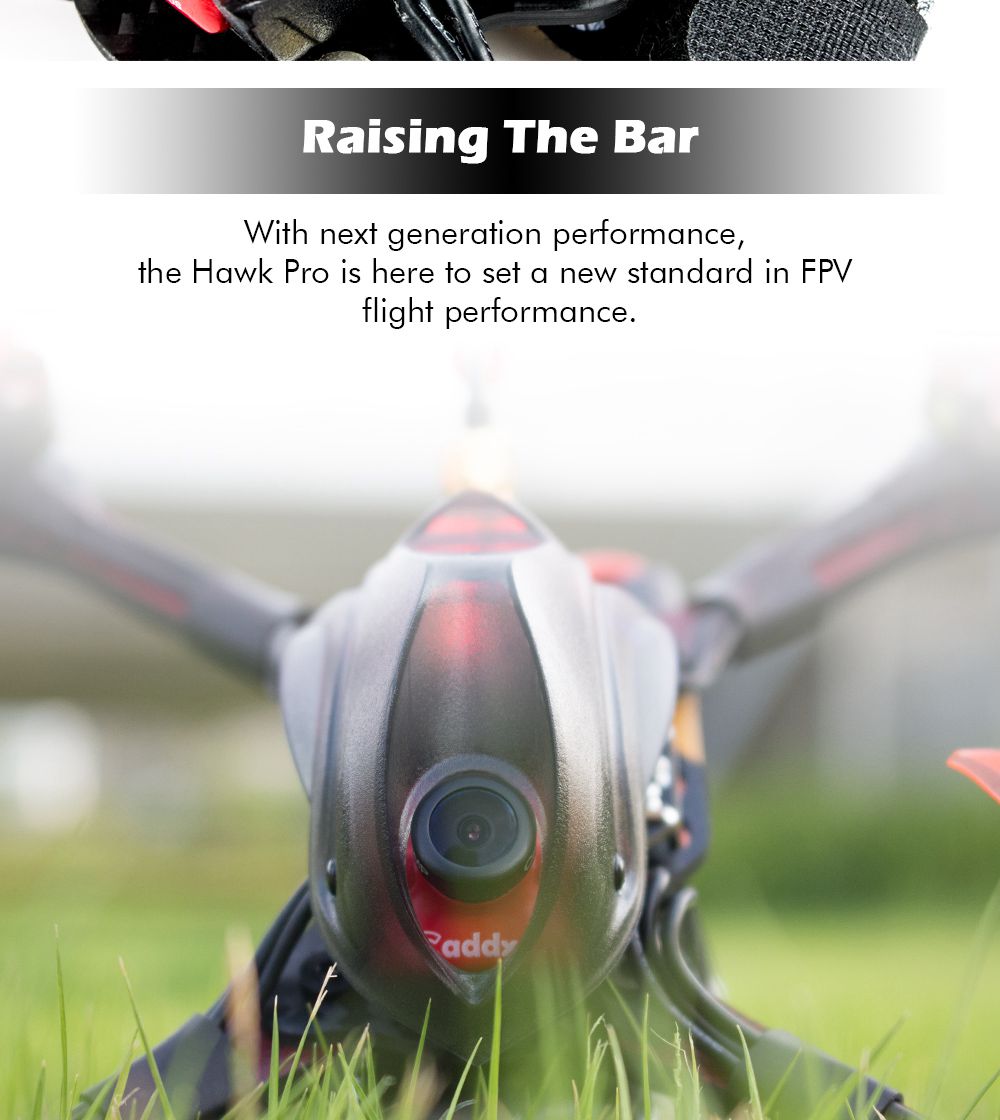 Emax Hawk PRO 5 Inch 4S FPV Racing Drone 2400KV BNF Version