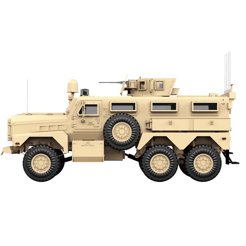 HG P602 1/12 2.4G 16CH 6WD 25km/h U.S.6X6 Explosion Proof Vehicle Truck RC Realistic Military Car  Without Battery Charger - Khaki