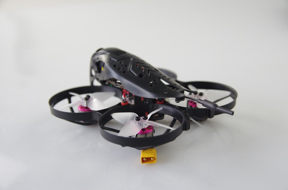 Geelang Hobby X-UFO 85X 4K 3-4S Cinewhoop FPV Racing Drone With Supra F4 OSD 12A Caddx Tarsier Cam DVR BNF - TBS Crossfire Receiver