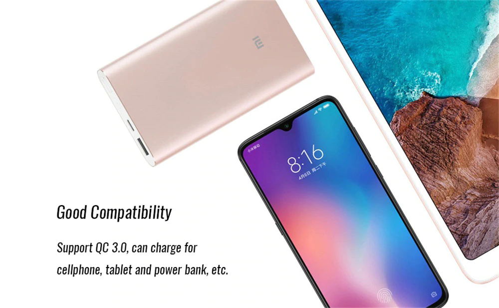 Xiaomi 20W High Speed Wireless Charger + 27W Fast Charging Plug + 1M Data Cable - White