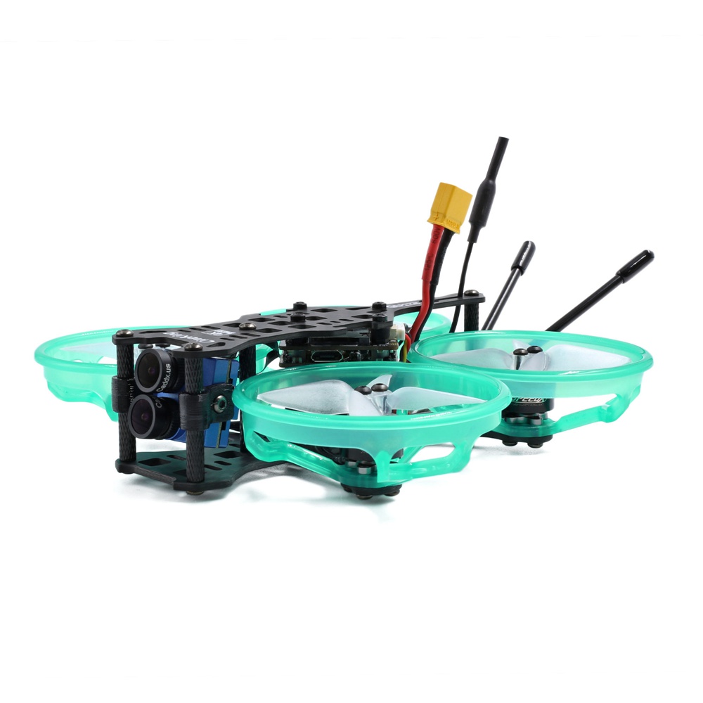 Geprc CineKing 4K 2 Inch 3-4S Motor FPV Racing Drone With Stable F411 FC 12A ESC 5.8G 200mW VTX Caddx Tarsier Cam BNF Version - Frsky R-XSR Receiver