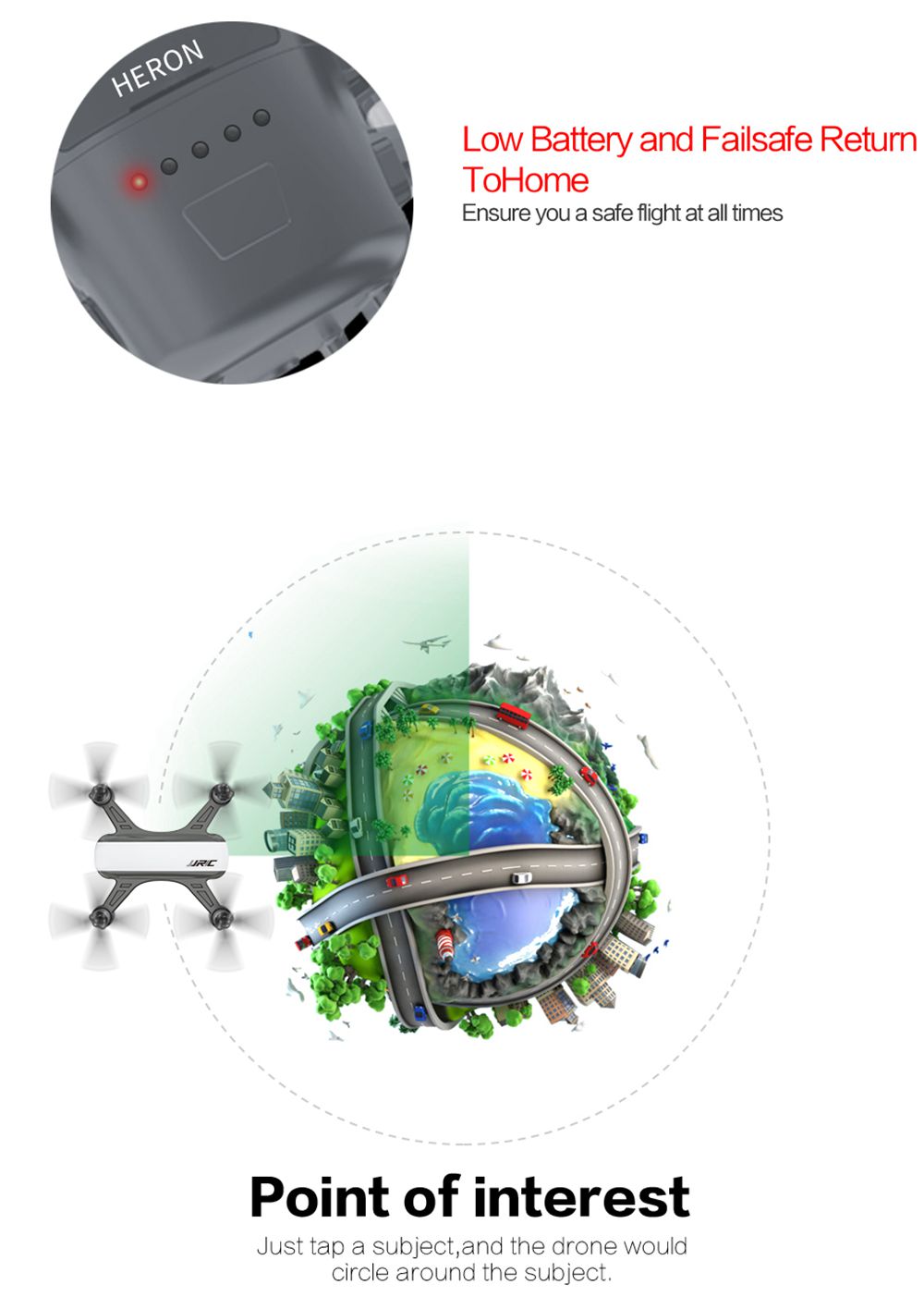 JJRC X9P 4K Version 5G WIFI 1KM FPV Dual GPS RC Drone With 2-Axis Gimbal 50X Digital Zoom Optical Flow Positioning RTF Version - Black