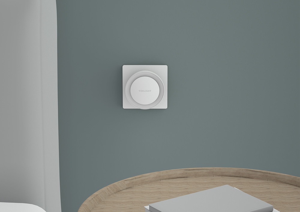 Xiaomi Yeelight YLYD11YL Light Sensor Plug-in LED Night Light Ultra-Low Power Consumption EU Plug - White
